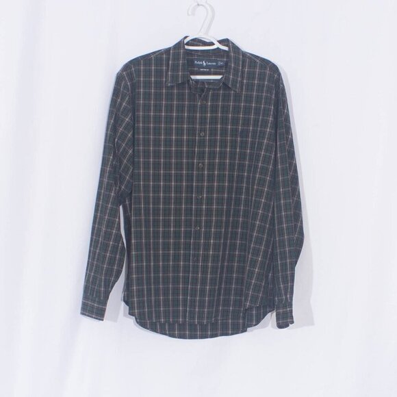 RALPH LAUREN Plaid Button Down Shirt Size XL - Picture 1 of 5